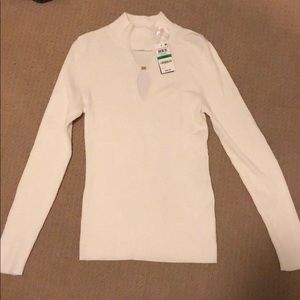 Off white turtle neck